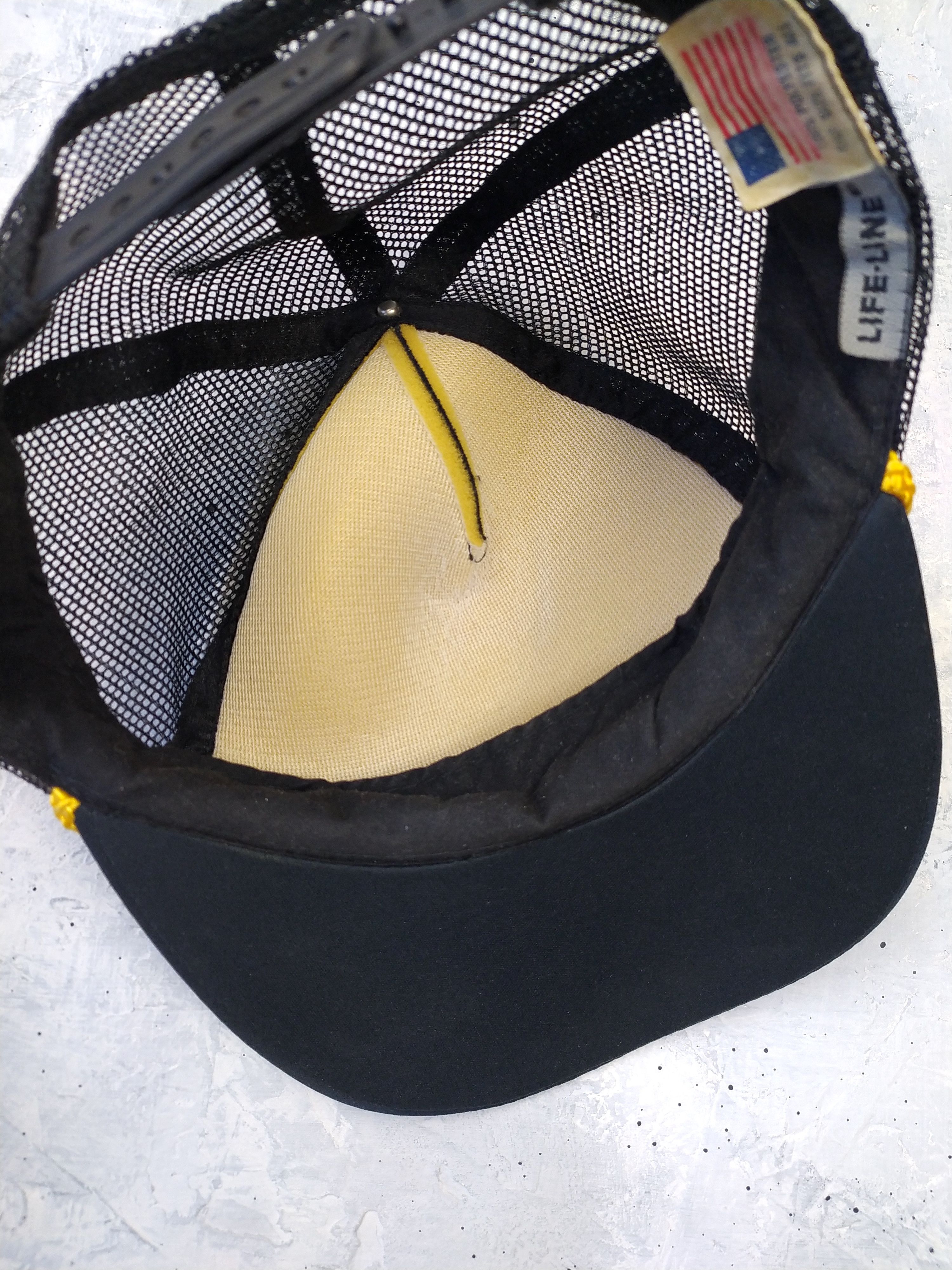 Vintage Top Gun - golden leaf vintage trucker hat Size ONE SIZE - 4 Thumbnail