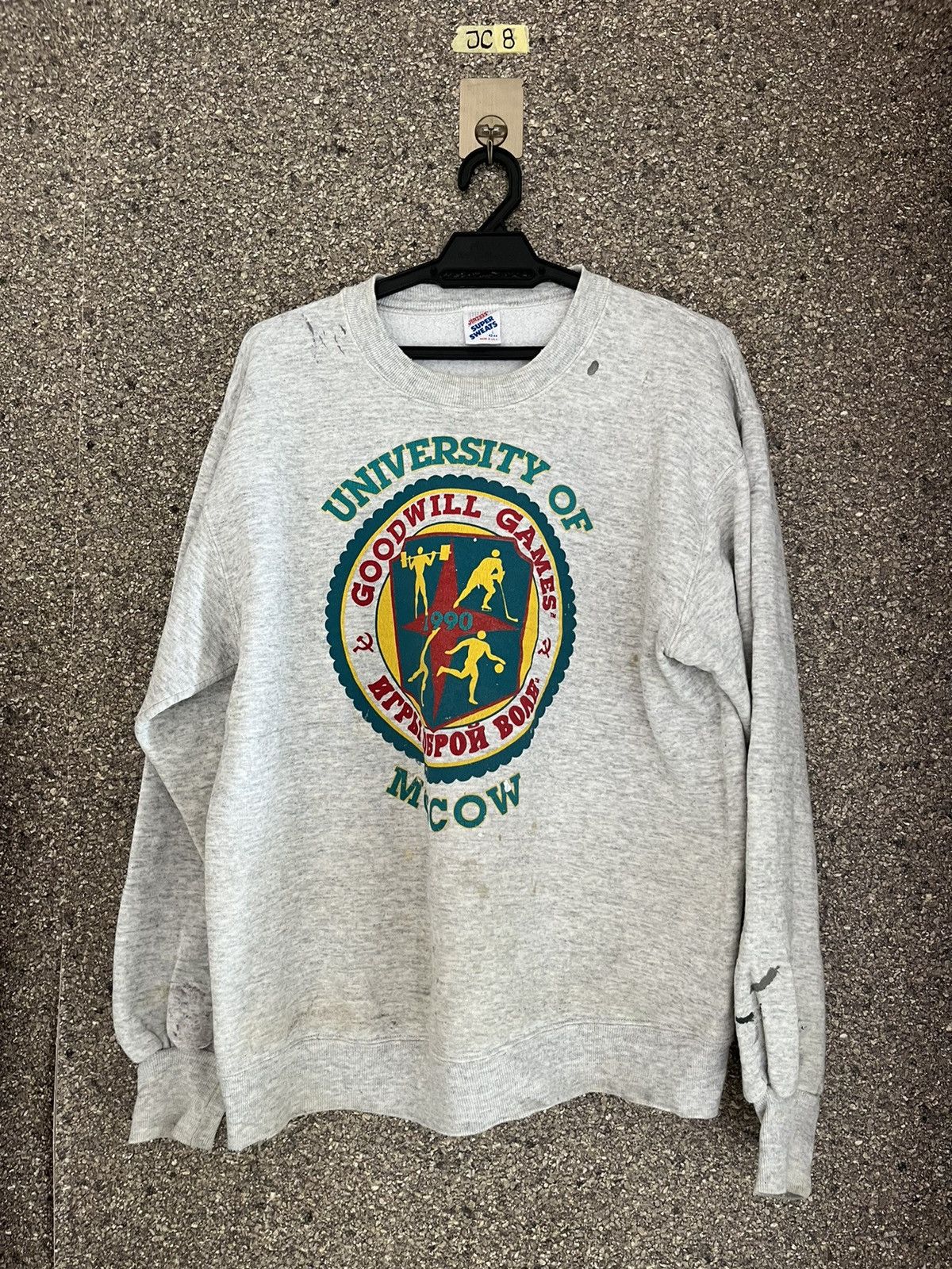 Vintage University of moscow jc8 Size US L / EU 52-54 / 3 - 1 Thumbnail