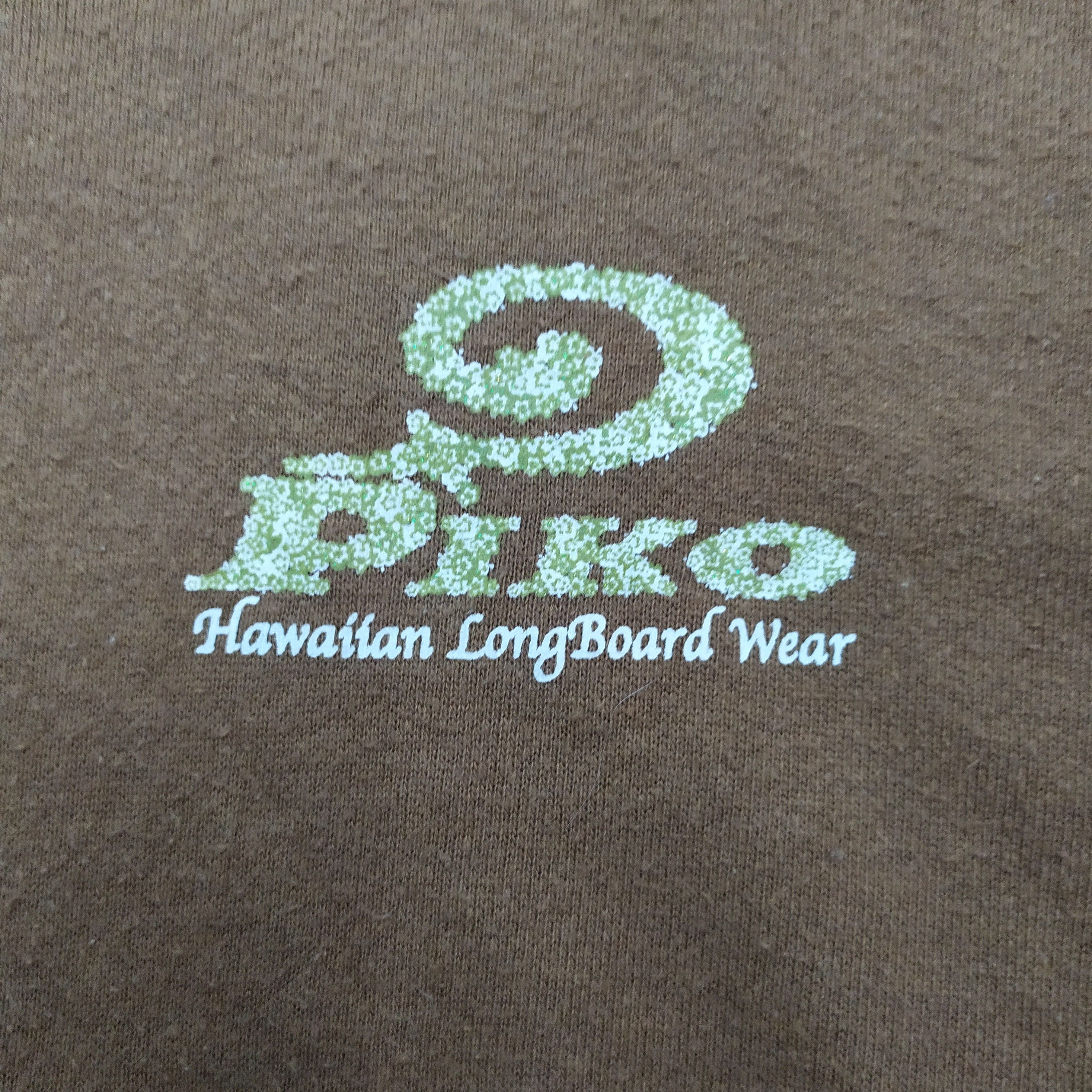 Vintage VINTAGE PIKO HAWAIIAN FADED SWEATSHIRT BIG LOGO Size US M / EU 48-50 / 2 - 8 Thumbnail