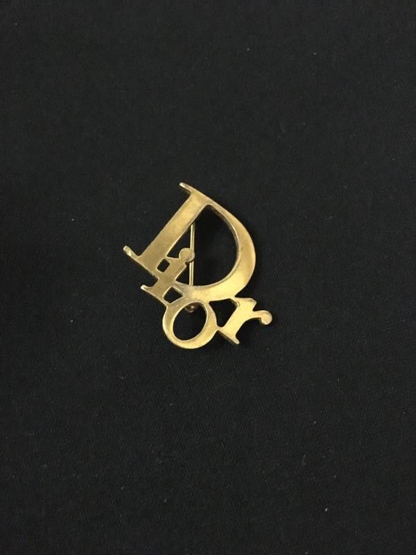 Dior Vintage Christian Dior logo brooch Size ONE SIZE - 2 Thumbnail
