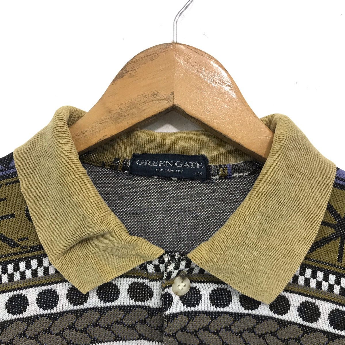 Vintage Vintage Full Print Art Polos Sweatshirt Size US M / EU 48-50 / 2 - 4 Thumbnail