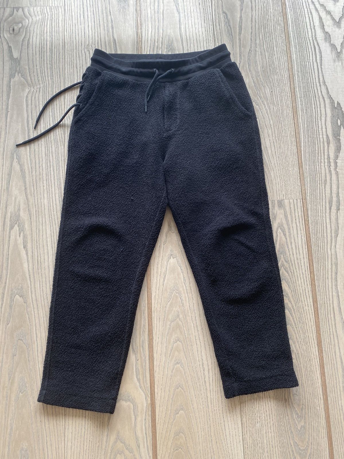 Craig Green Black Fleece Bondage Joggers Size US 32 / EU 48 - 1 Thumbnail