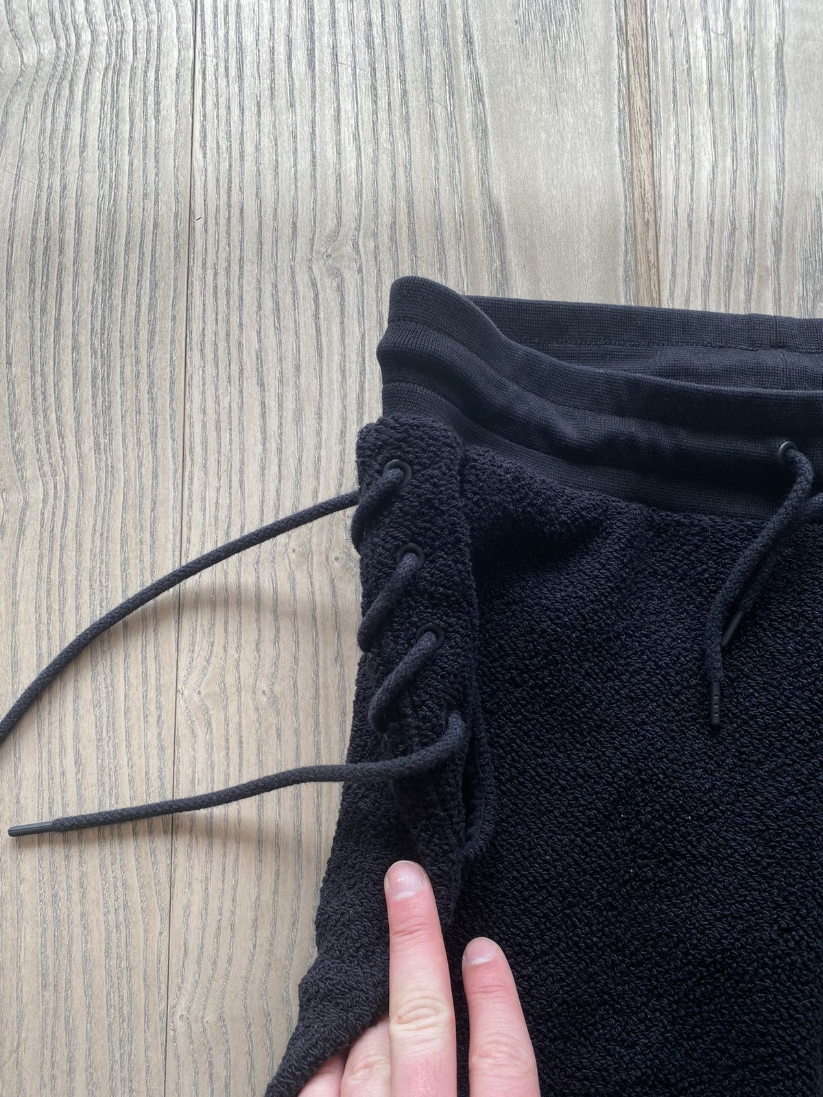 Craig Green Black Fleece Bondage Joggers Size US 32 / EU 48 - 3 Thumbnail