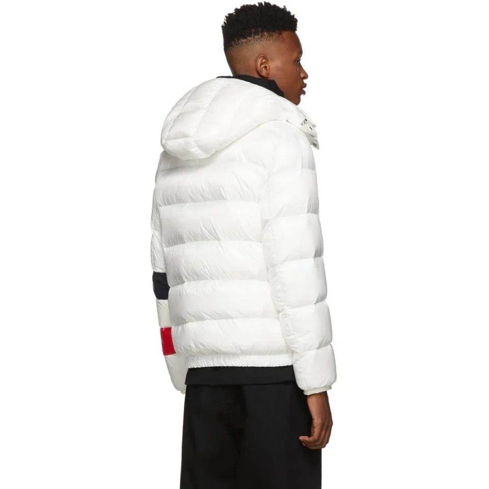 Moncler MONCLER Willm white quilted down hooded puffer jacket XXL 5 Size US XXL / EU 58 / 5 - 3 Thumbnail