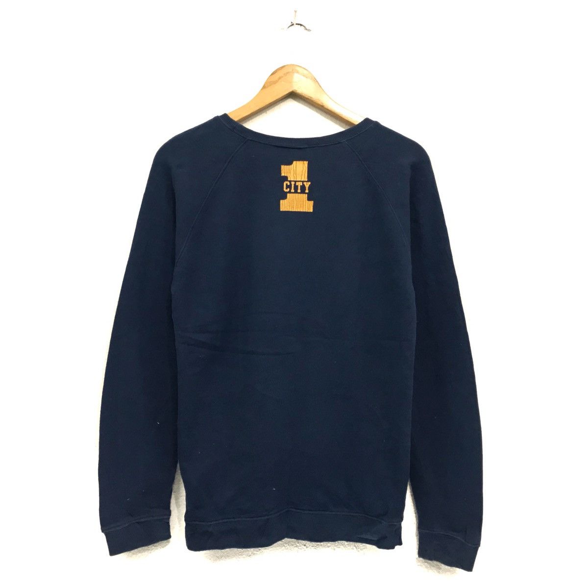 American Apparel × Japanese Brand × Manhattan Portage No1 manhattan Sweatshirt Biglogo New York City Spellout Size US S / EU 44-46 / 1 - 4 Thumbnail