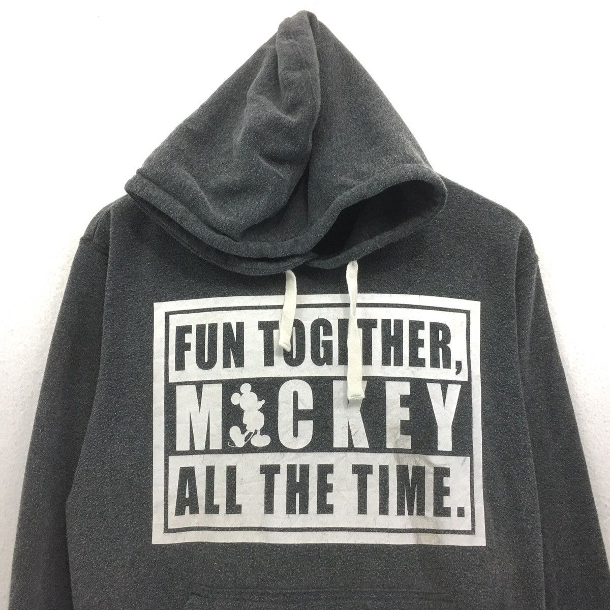 Cartoon Network × Disney × Mickey Mouse Mickey Mouse Sweatshirt Hoodie Biglogo Spellout Mickey Size US M / EU 48-50 / 2 - 3 Thumbnail