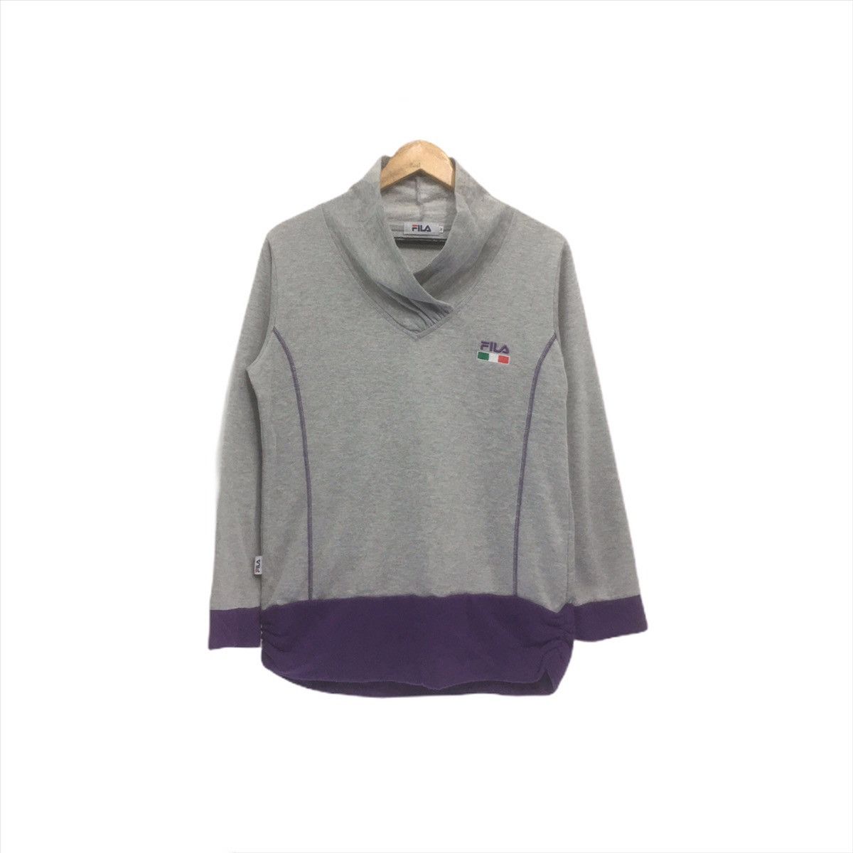 Fila × Vintage FILA Italy Sweatshirt Embroidery Logo Sweatshirt Size US M / EU 48-50 / 2 - 1 Thumbnail