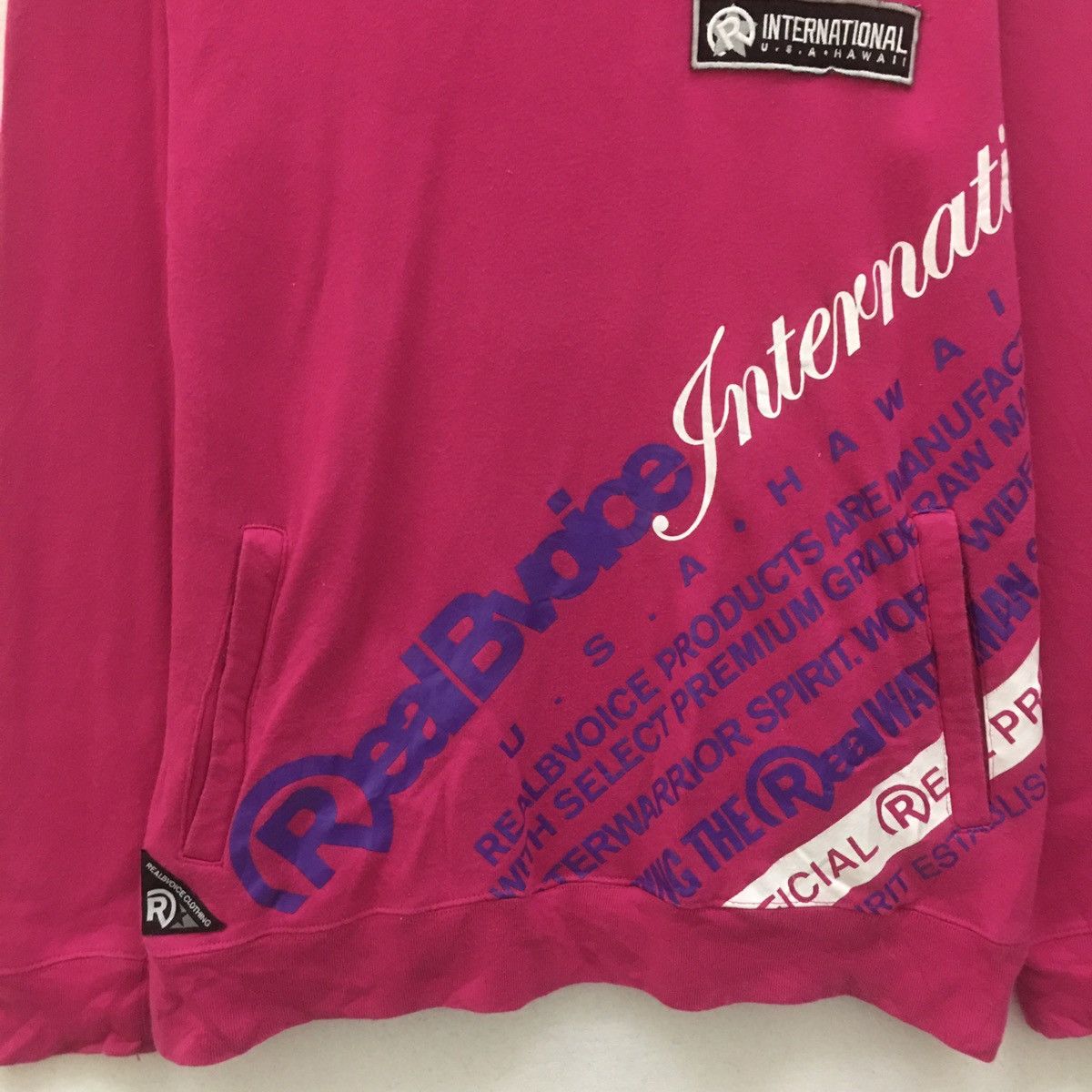Japanese Brand × Vintage Vintage RealBvoice Sweatshirt CrewNeck Biglogo Hawaii Size US M / EU 48-50 / 2 - 6 Thumbnail