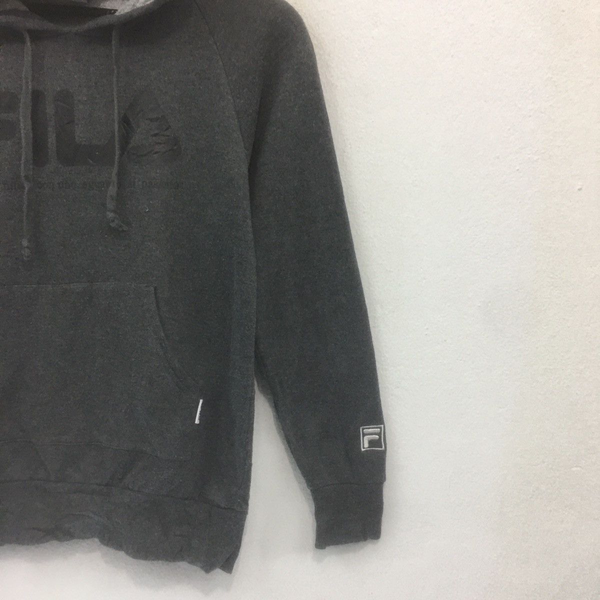 Fila × Vintage FILA Hoodie Sweatshirt BigLogoShirt Spellout FILA Sportwear Size US S / EU 44-46 / 1 - 5 Thumbnail