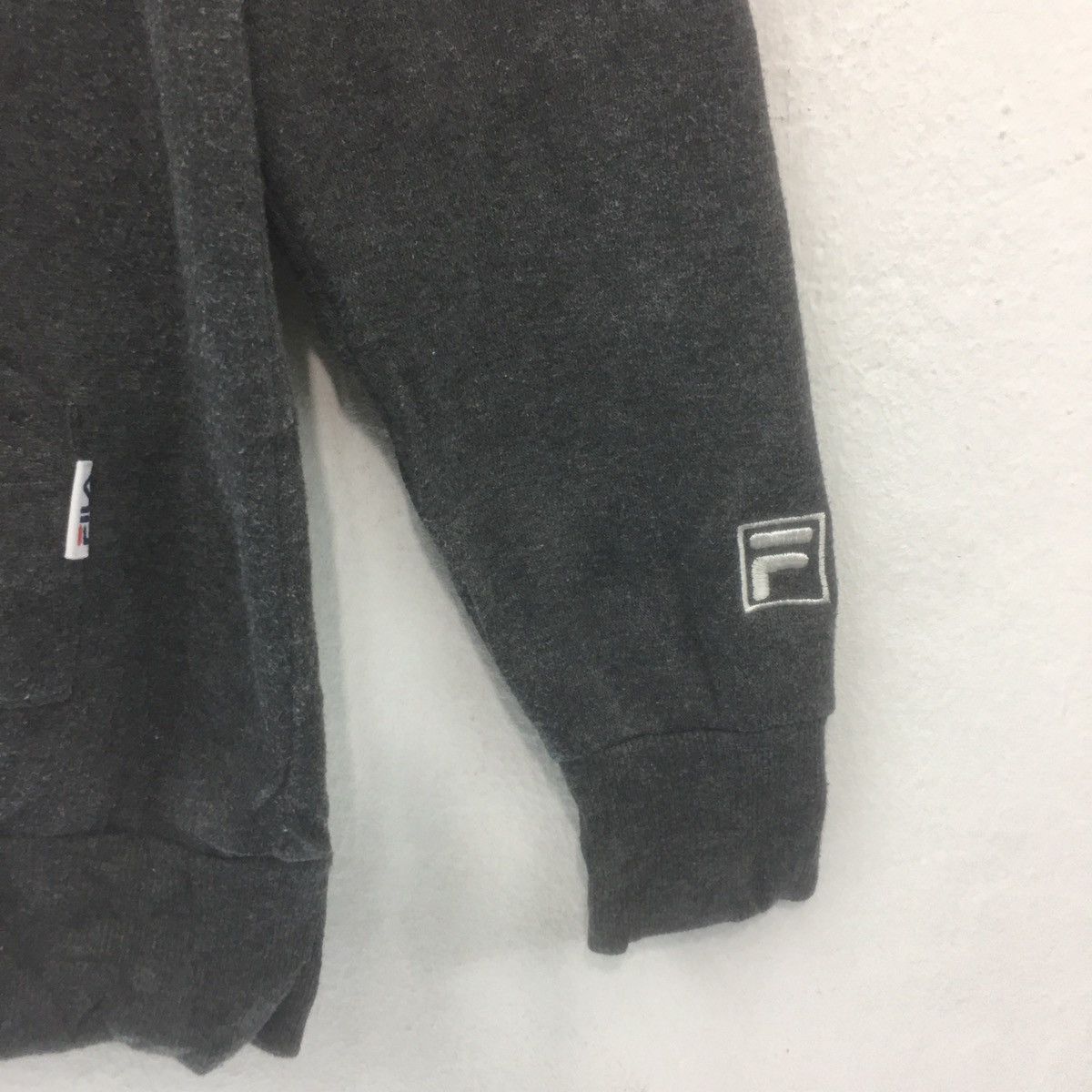 Fila × Vintage FILA Hoodie Sweatshirt BigLogoShirt Spellout FILA Sportwear Size US S / EU 44-46 / 1 - 6 Thumbnail