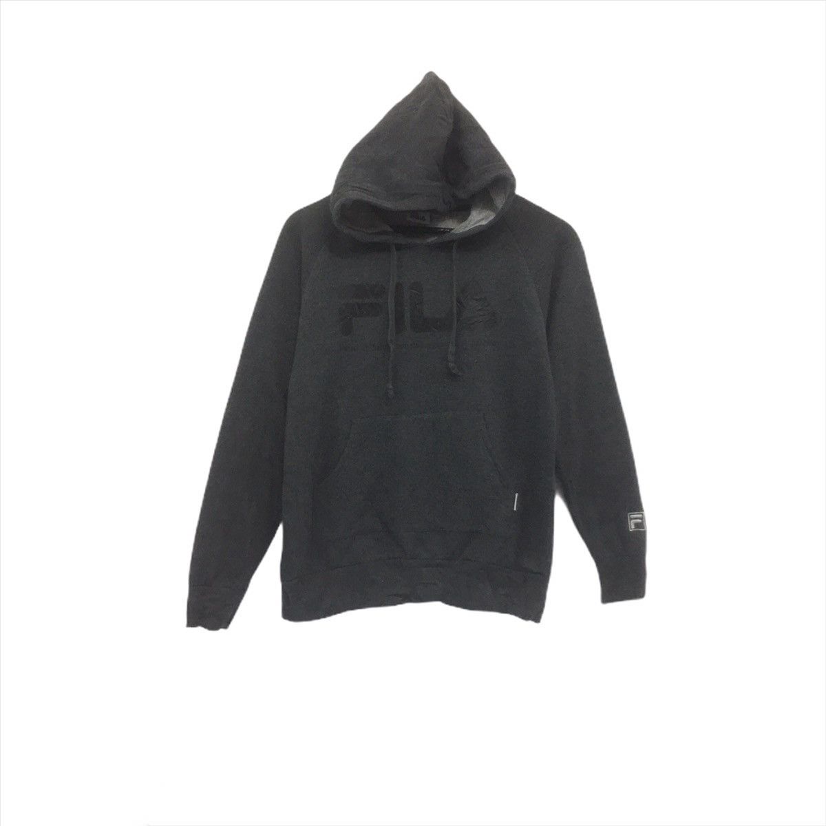 Fila × Vintage FILA Hoodie Sweatshirt BigLogoShirt Spellout FILA Sportwear Size US S / EU 44-46 / 1 - 1 Thumbnail