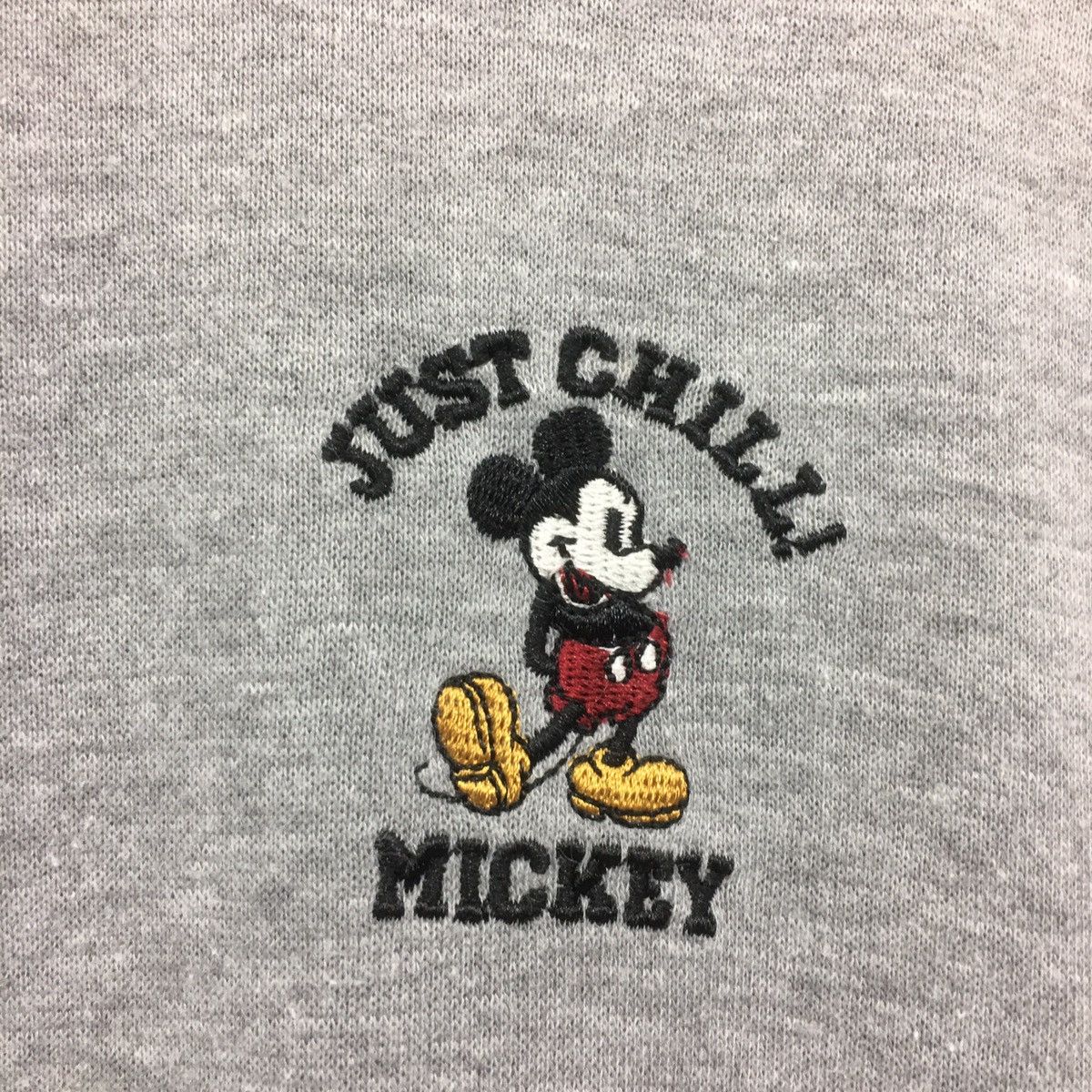 Disney × Mickey Mouse × Vintage Mickey Mouse Sweatshirt Crewneck Embroidery Mickey Size US M / EU 48-50 / 2 - 2 Thumbnail
