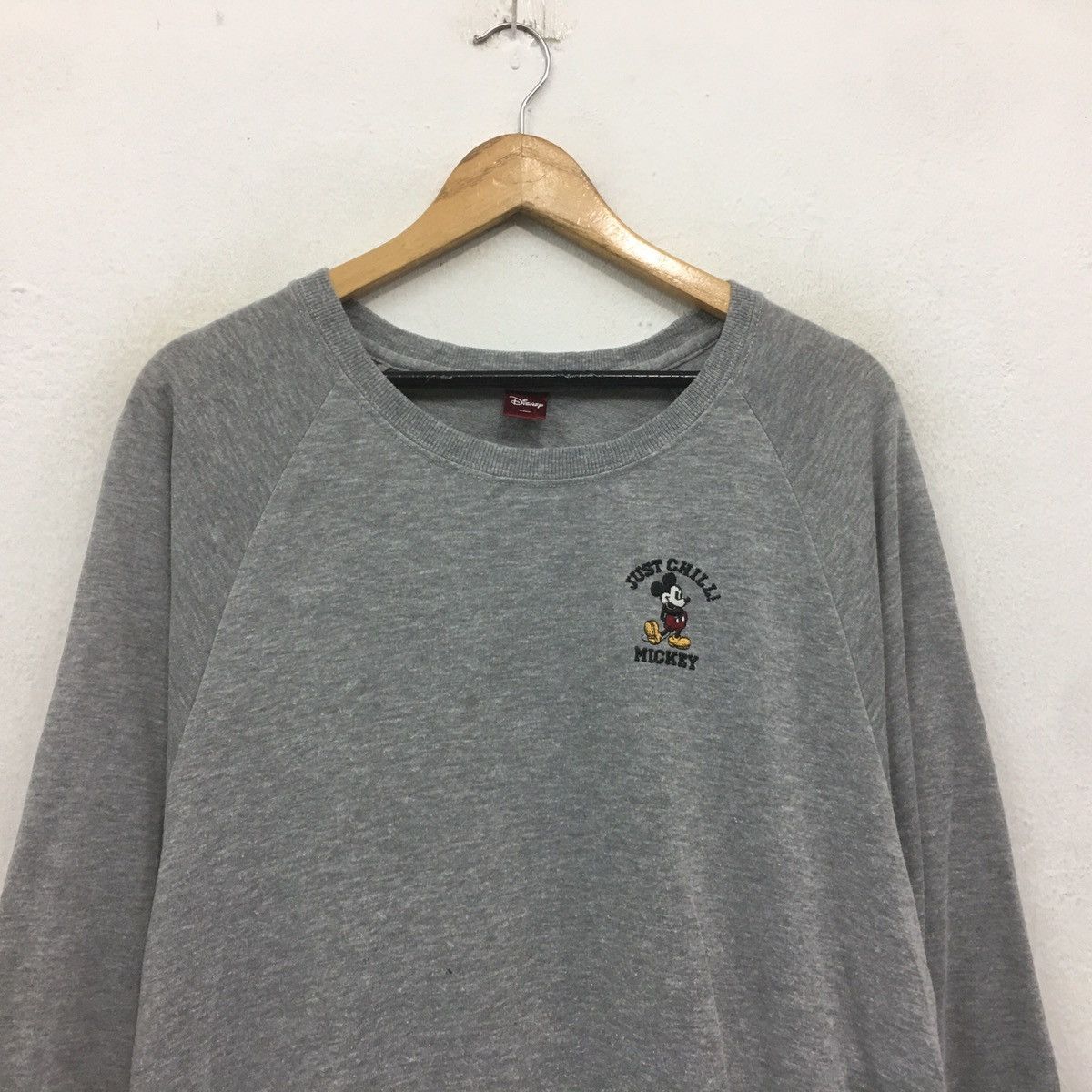 Disney × Mickey Mouse × Vintage Mickey Mouse Sweatshirt Crewneck Embroidery Mickey Size US M / EU 48-50 / 2 - 3 Thumbnail