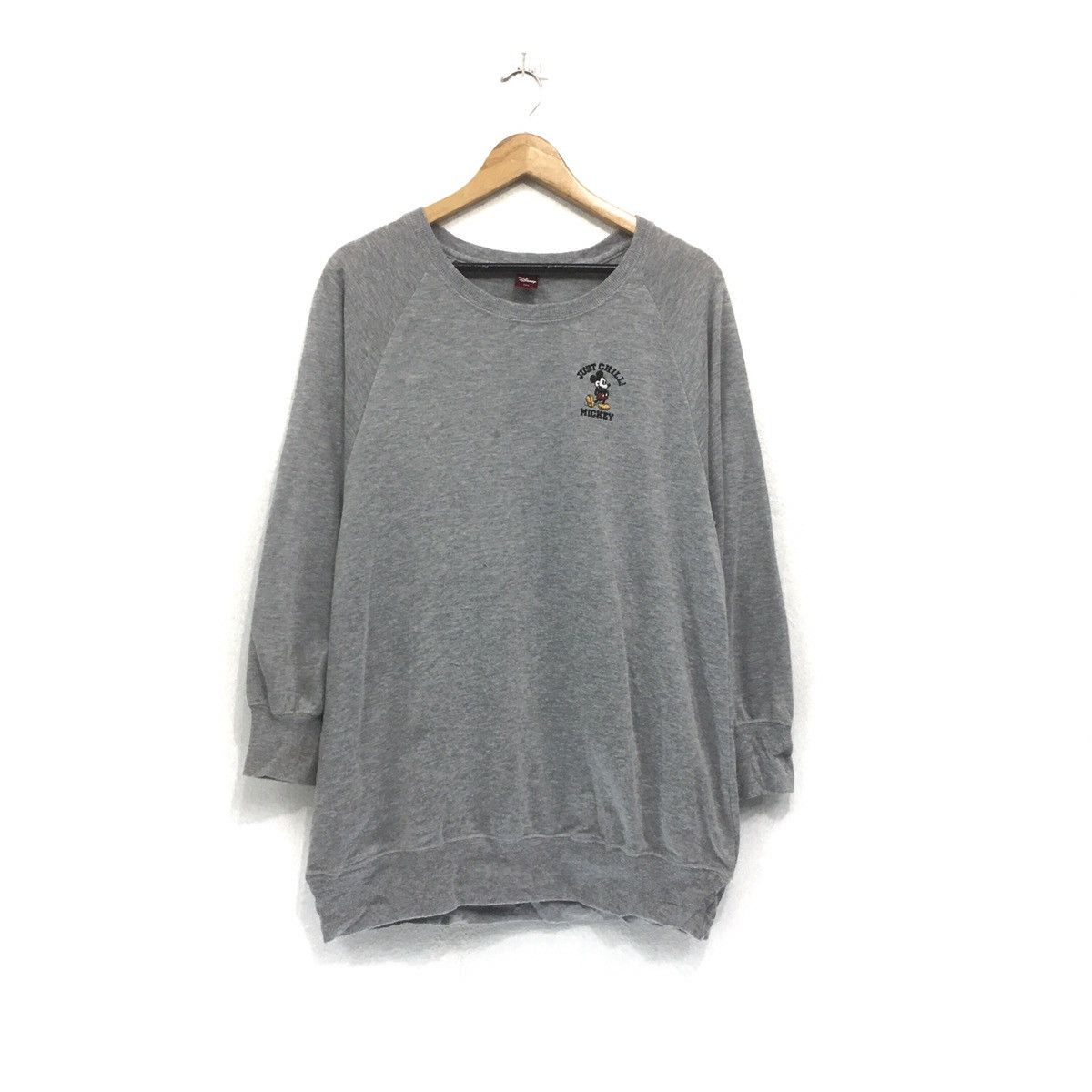 Disney × Mickey Mouse × Vintage Mickey Mouse Sweatshirt Crewneck Embroidery Mickey Size US M / EU 48-50 / 2 - 1 Thumbnail