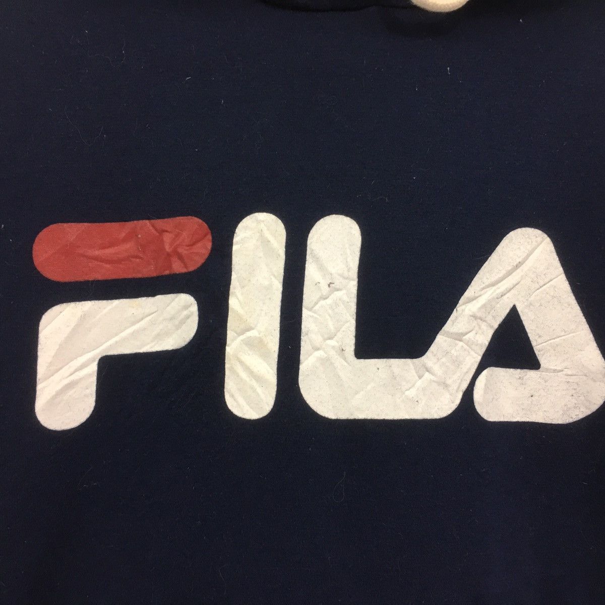 Fila × Japanese Brand × Vintage FILA Sweatshirt Hoodie BigLogoSpellout FILA Pullover Jumper Size US M / EU 48-50 / 2 - 2 Thumbnail
