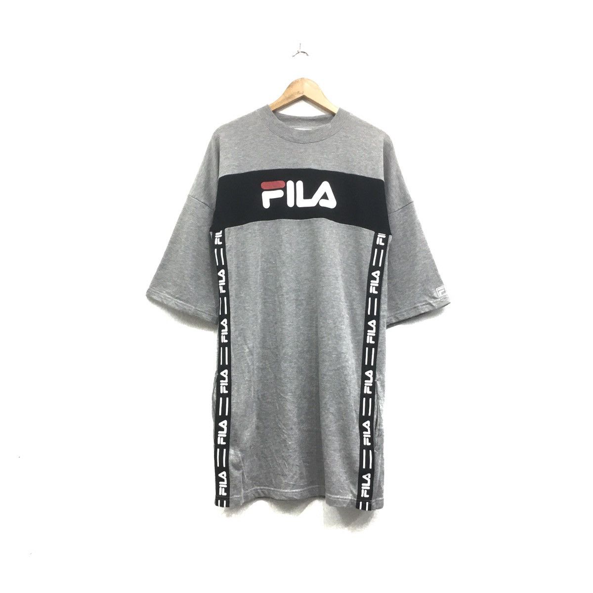 Fila × Japanese Brand × Vintage FILA Sweatshirt Crewneck Biglogo Sipe Tape Pullover Jumper Size US M / EU 48-50 / 2 - 2 Thumbnail