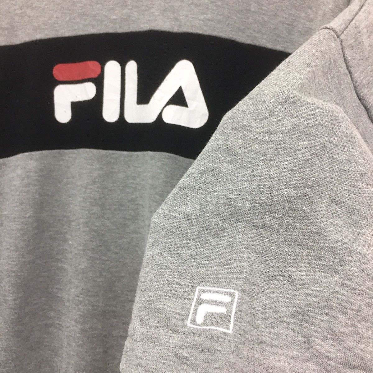 Fila × Japanese Brand × Vintage FILA Sweatshirt Crewneck Biglogo Sipe Tape Pullover Jumper Size US M / EU 48-50 / 2 - 5 Thumbnail