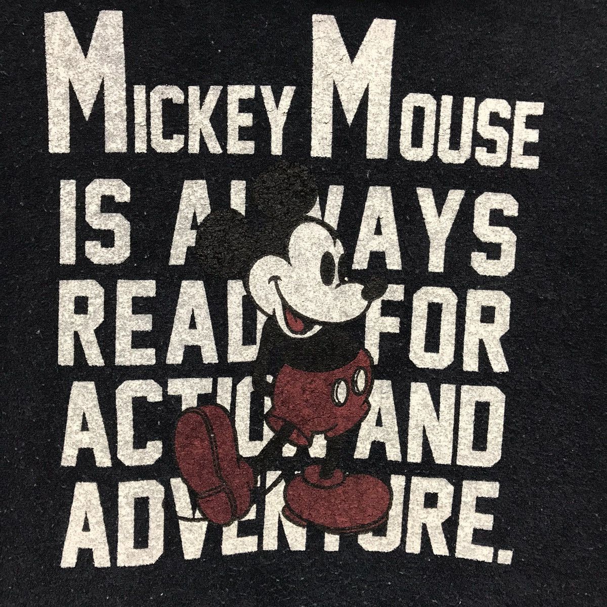 Cartoon Network × Disney × Vintage Mickey Mouse Sweatshirt Hoodies Biglogo Mickey PocketDesign Size US M / EU 48-50 / 2 - 4 Thumbnail