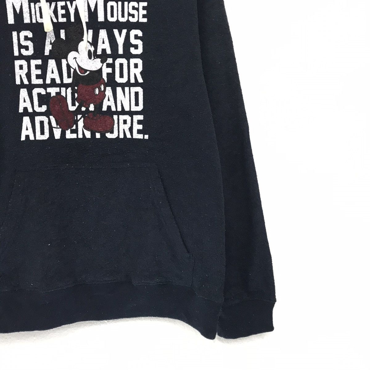 Cartoon Network × Disney × Vintage Mickey Mouse Sweatshirt Hoodies Biglogo Mickey PocketDesign Size US M / EU 48-50 / 2 - 3 Thumbnail
