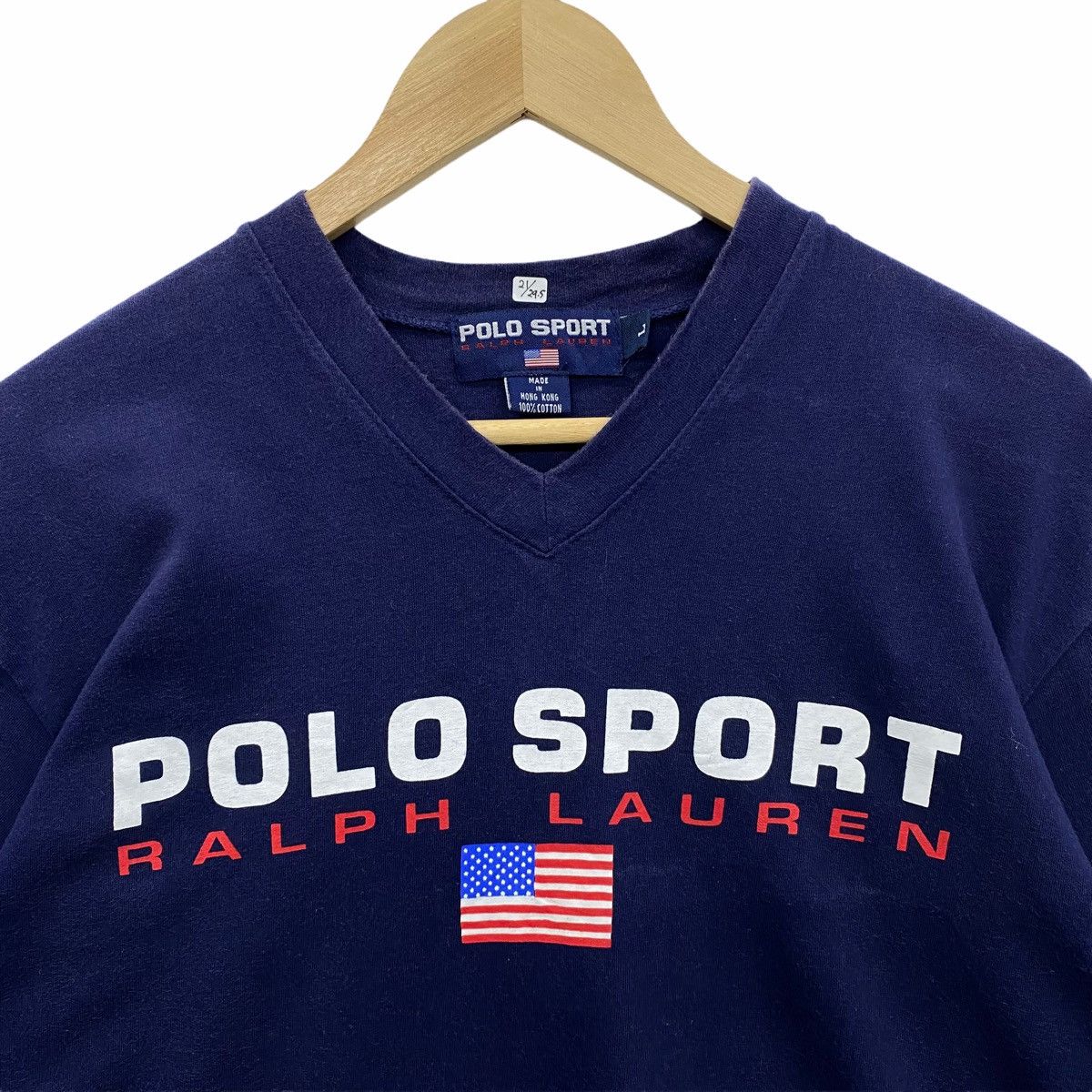 Polo Ralph Lauren × Vintage *POLO SPORT Spellout logo Men Tshirt Size US L / EU 52-54 / 3 - 3 Thumbnail
