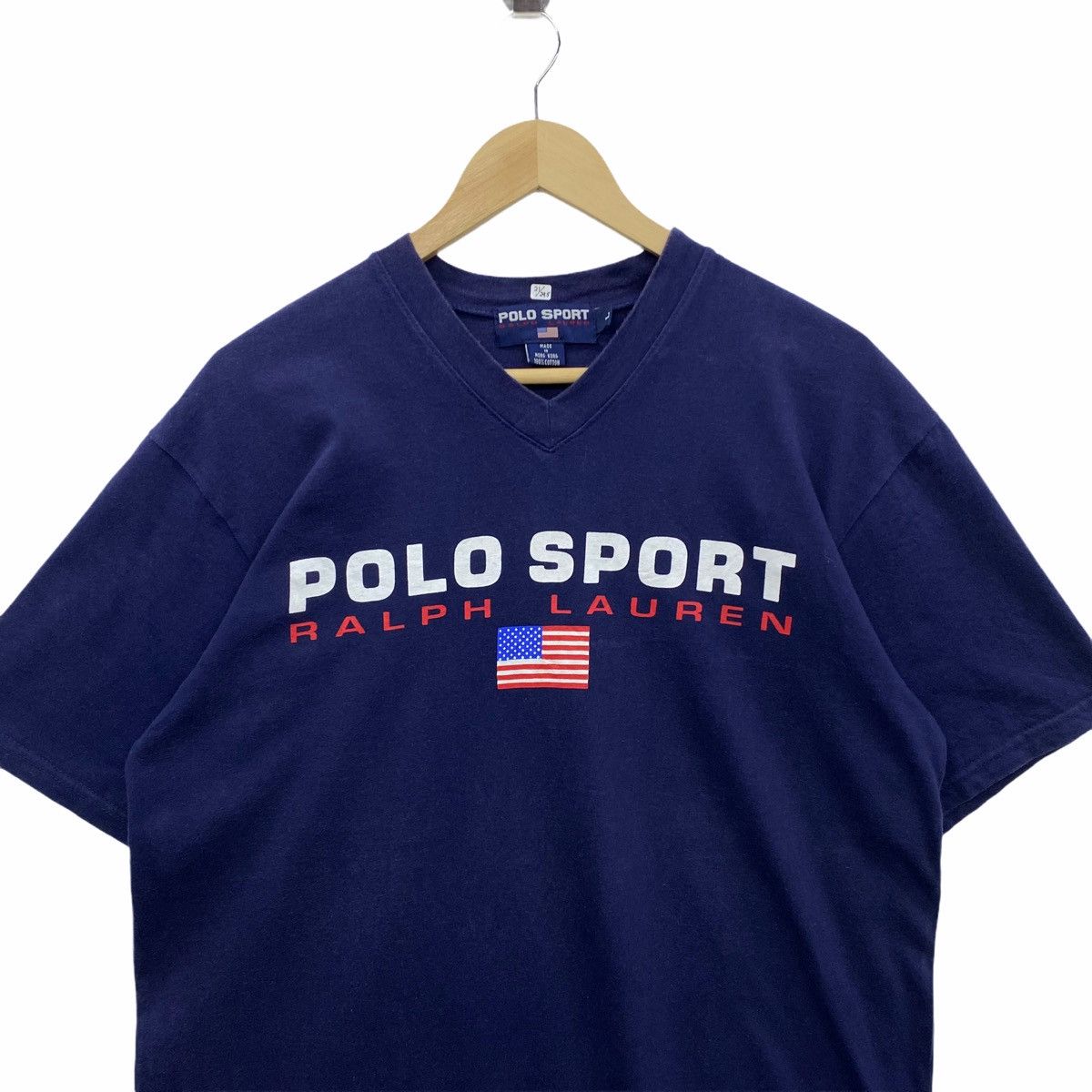 Polo Ralph Lauren × Vintage *POLO SPORT Spellout logo Men Tshirt Size US L / EU 52-54 / 3 - 2 Thumbnail
