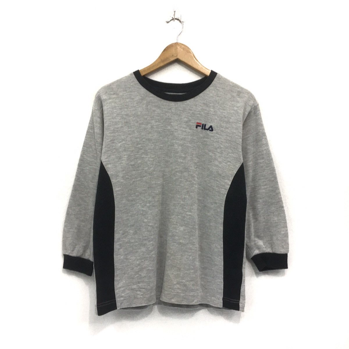 Fila × Vintage FILA Sweatshirt Crewneck Big Logo Spellout ITALIA FILA Size US S / EU 44-46 / 1 - 1 Thumbnail
