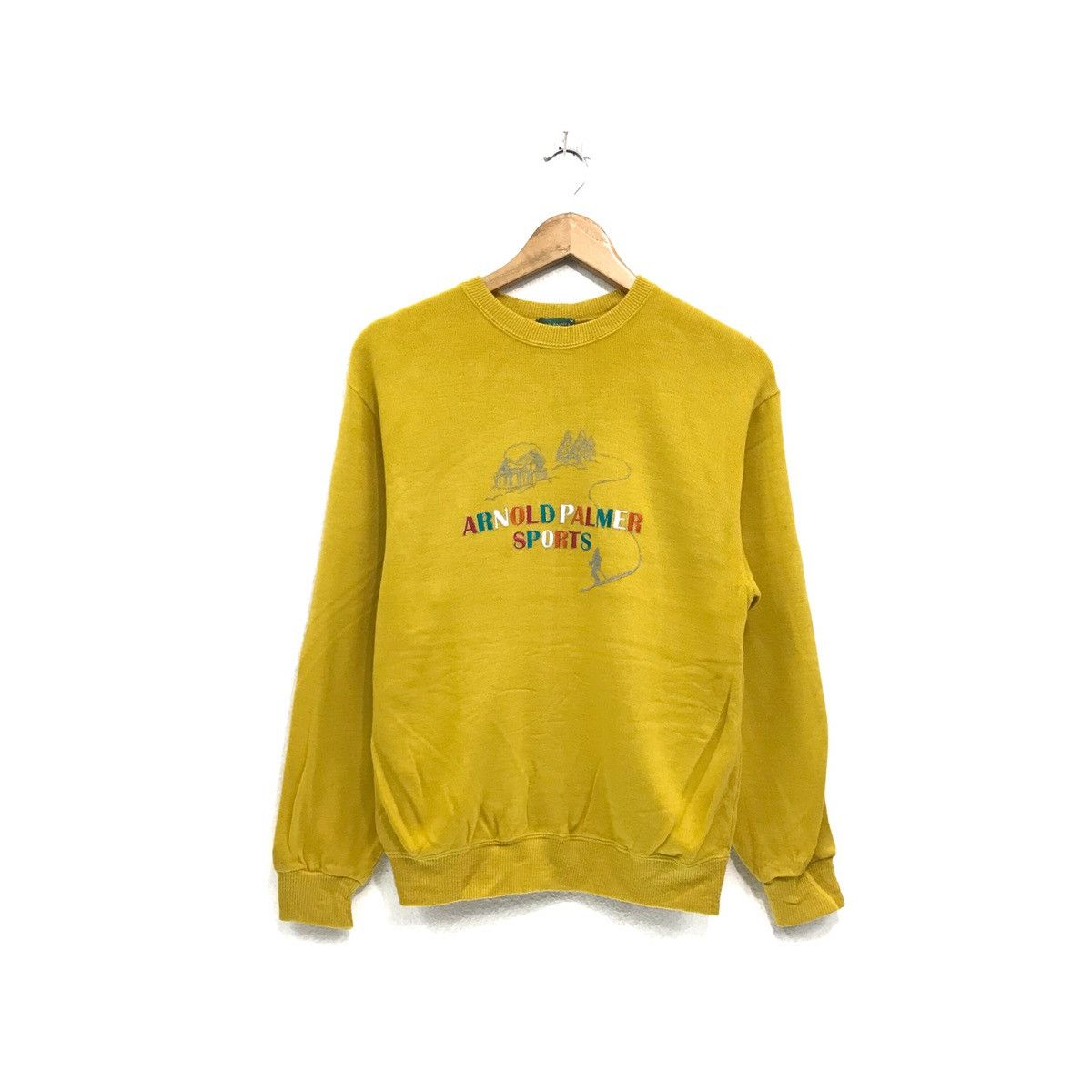 Japanese Brand × Other Arnold Palmer Sweatshirt Crewneck Embroidery Big Logo Size US M / EU 48-50 / 2 - 1 Thumbnail