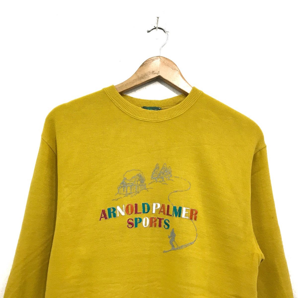Japanese Brand × Other Arnold Palmer Sweatshirt Crewneck Embroidery Big Logo Size US M / EU 48-50 / 2 - 3 Thumbnail