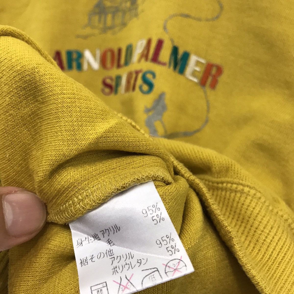 Japanese Brand × Other Arnold Palmer Sweatshirt Crewneck Embroidery Big Logo Size US M / EU 48-50 / 2 - 7 Thumbnail