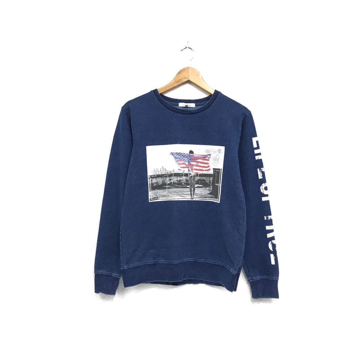 Japanese Brand × Other Sweatshirt Biglogo Spellout Life Of True Size S / US 4 / IT 40 - 1 Thumbnail