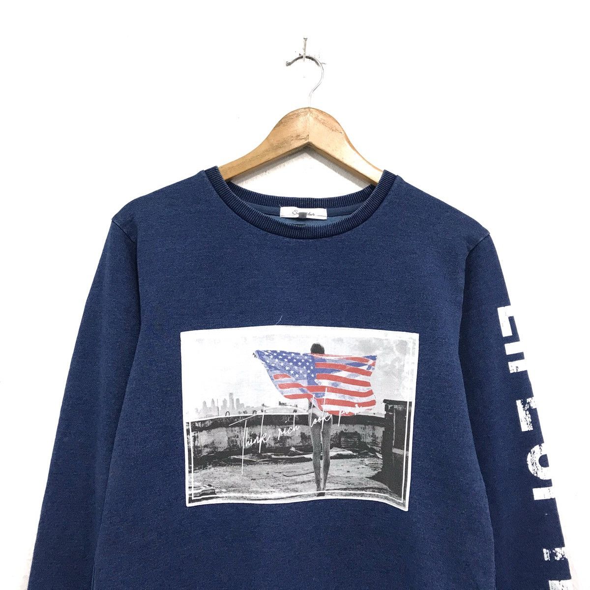 Japanese Brand × Other Sweatshirt Biglogo Spellout Life Of True Size S / US 4 / IT 40 - 3 Thumbnail