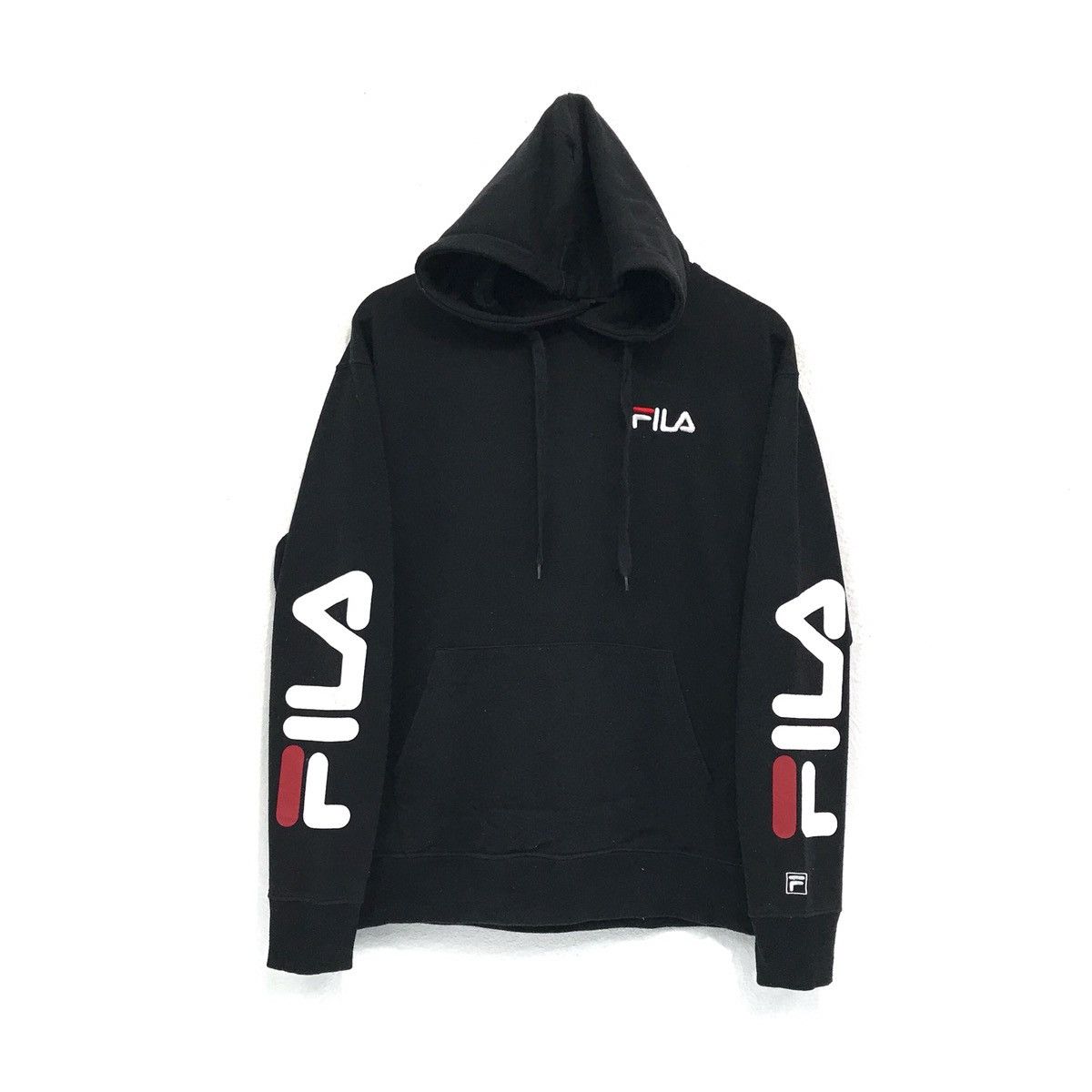 Fila × Vintage FILA Sweatshirt Hoodies Big Logo Spellout FILA Embroidery Size US M / EU 48-50 / 2 - 1 Thumbnail