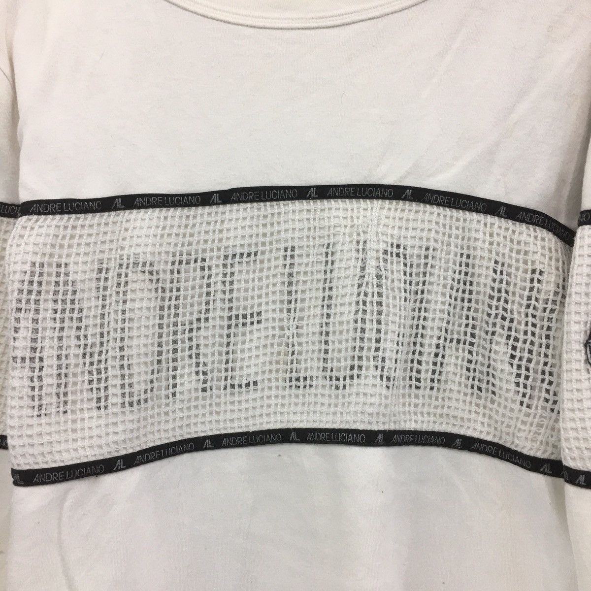 Andreluciano × Vintage ANDRE LUCIANO Sweatshirt Crewneck Big Logo AL Pullover Size US M / EU 48-50 / 2 - 3 Thumbnail