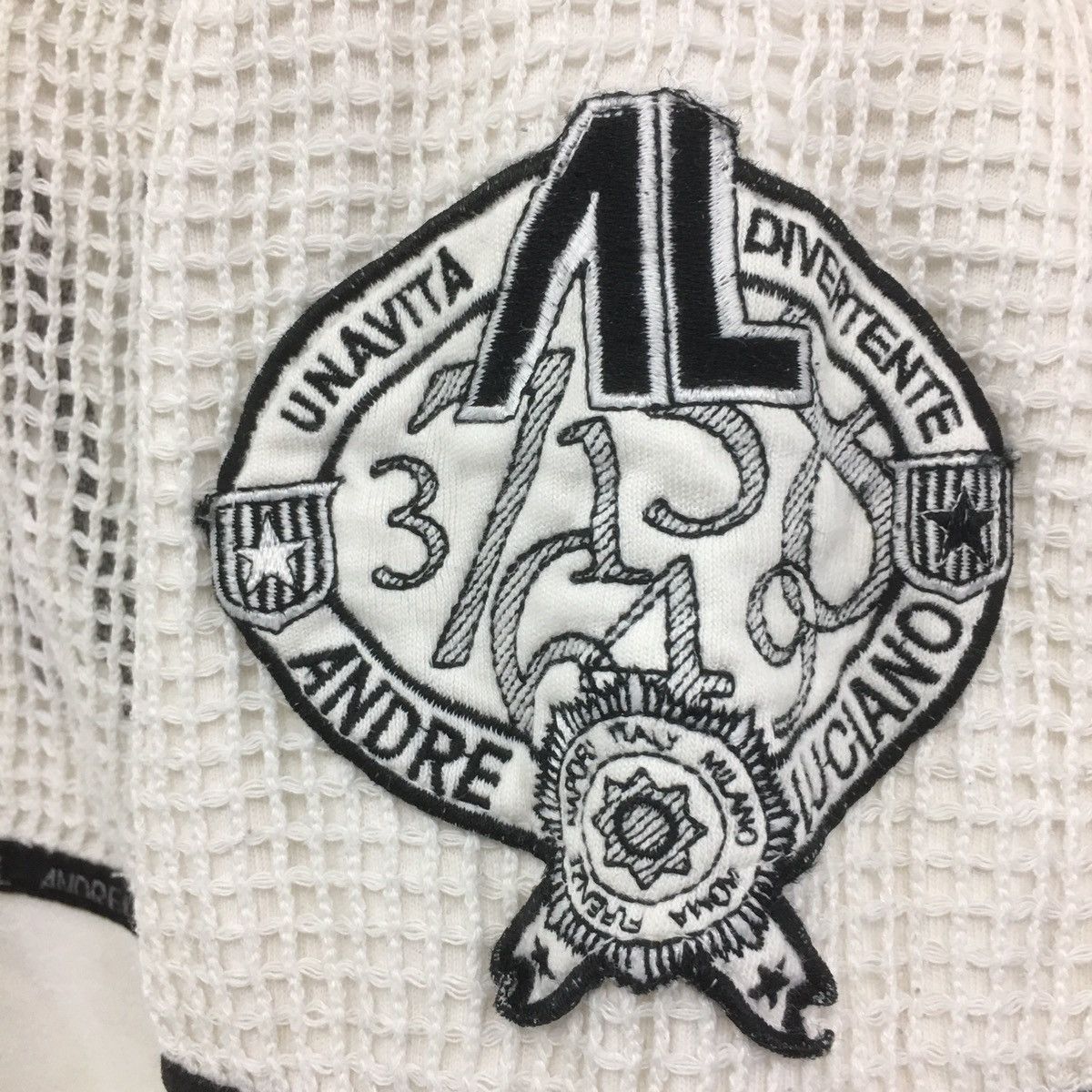 Andreluciano × Vintage ANDRE LUCIANO Sweatshirt Crewneck Big Logo AL Pullover Size US M / EU 48-50 / 2 - 4 Thumbnail