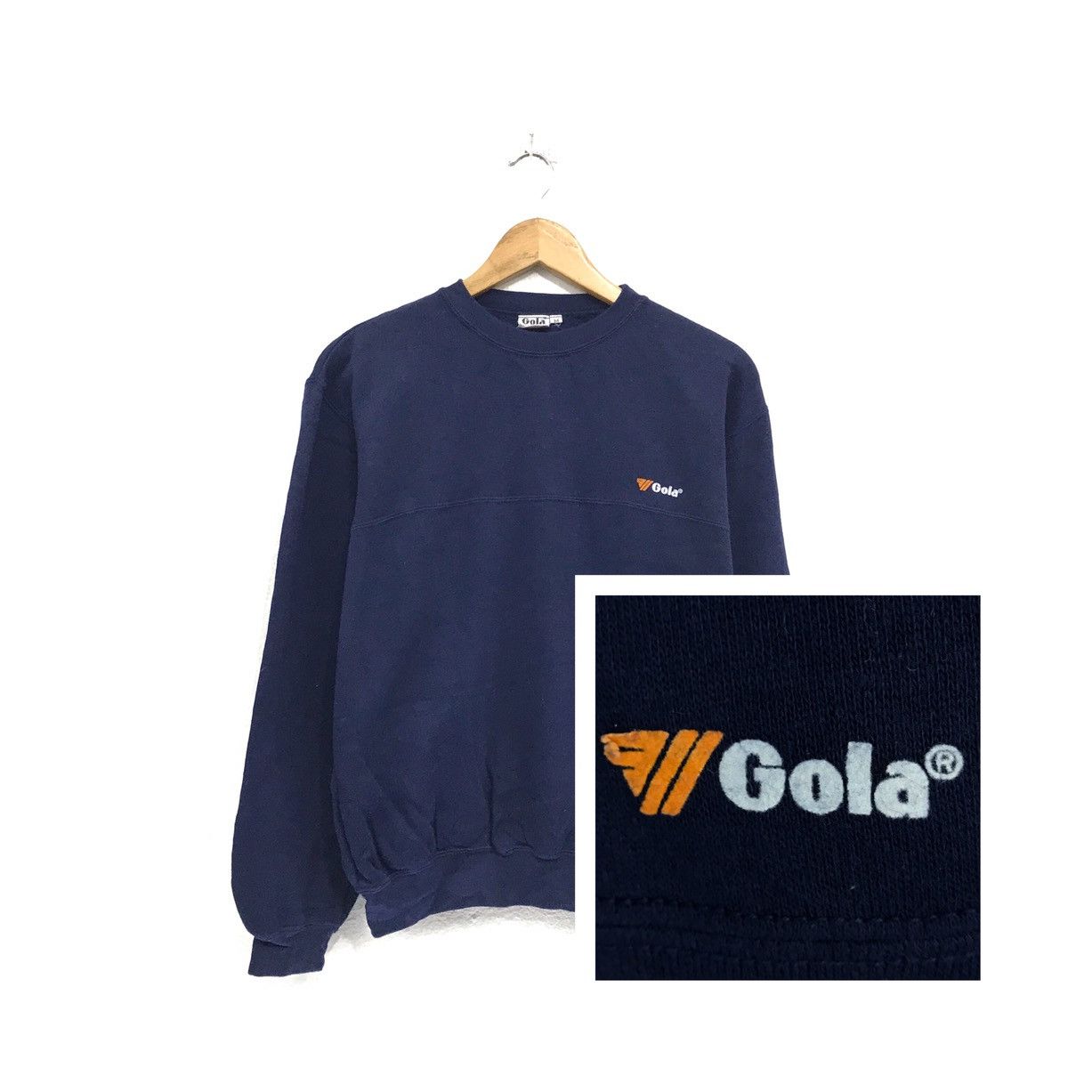 Gola × Vintage Vintage Gola Sweatshirt Crewneck Size US S / EU 44-46 / 1 - 1 Thumbnail