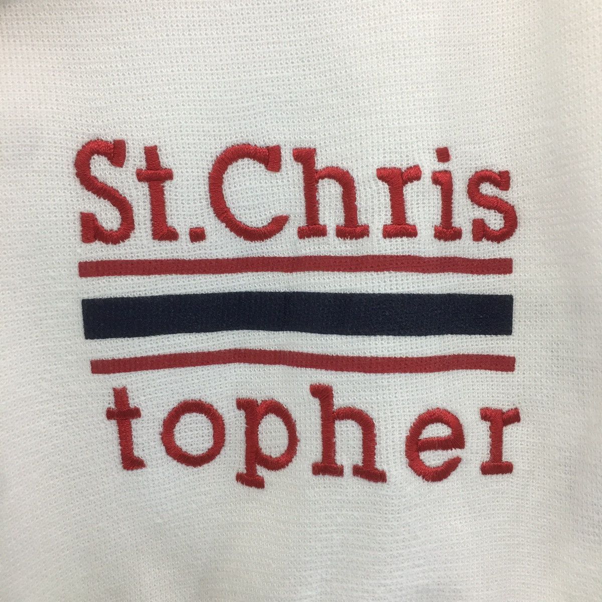 Japanese Brand × Vintage St.Christopher Sweatshirts half Zip Size US M / EU 48-50 / 2 - 3 Thumbnail