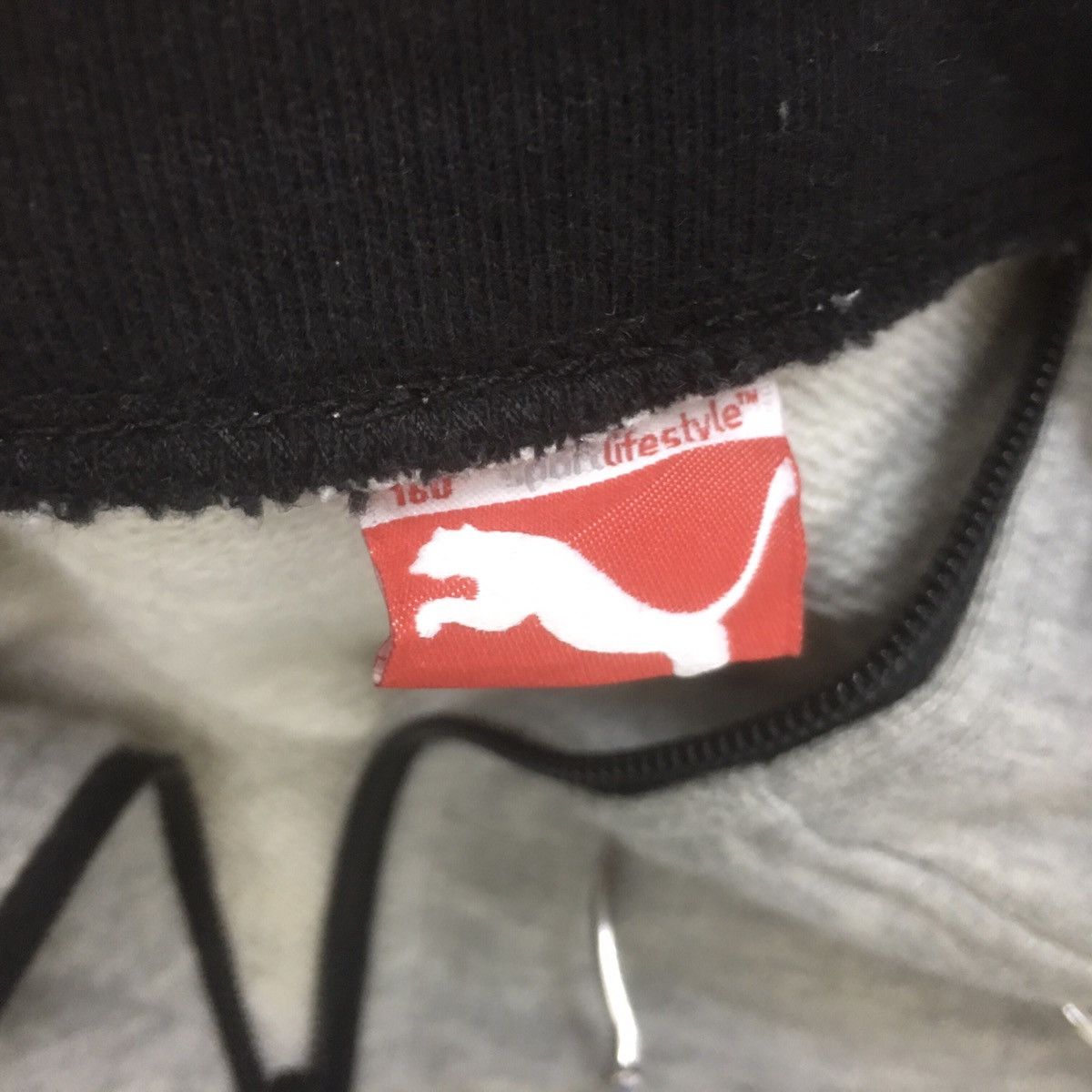 Japanese Brand × Puma Puma Sweatshirt HalfZipBigLogo Print Spellout Sidetape Puma Size US S / EU 44-46 / 1 - 7 Thumbnail