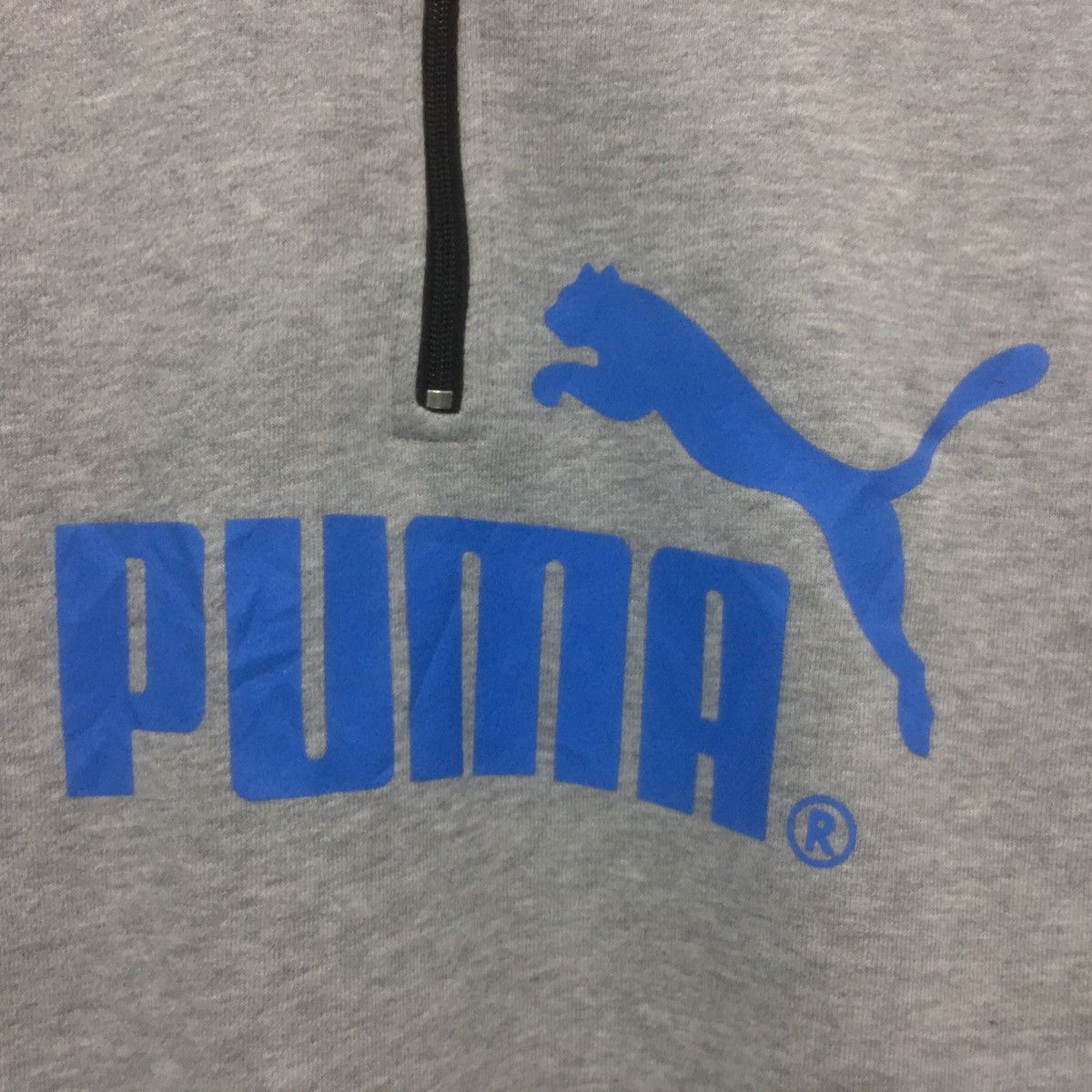Japanese Brand × Puma Puma Sweatshirt HalfZipBigLogo Print Spellout Sidetape Puma Size US S / EU 44-46 / 1 - 3 Thumbnail