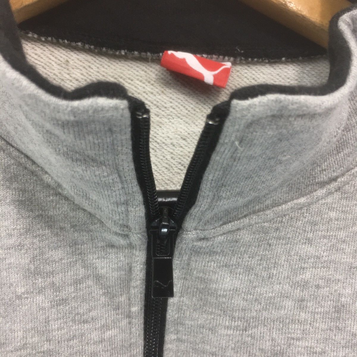 Japanese Brand × Puma Puma Sweatshirt HalfZipBigLogo Print Spellout Sidetape Puma Size US S / EU 44-46 / 1 - 6 Thumbnail
