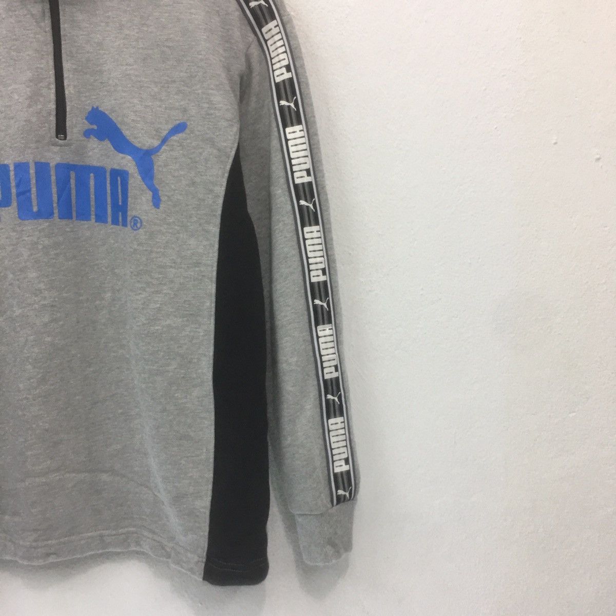 Japanese Brand × Puma Puma Sweatshirt HalfZipBigLogo Print Spellout Sidetape Puma Size US S / EU 44-46 / 1 - 4 Thumbnail