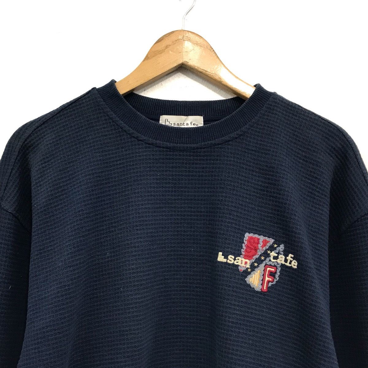 Japanese Brand × Vintage Vintage Santafe Sweatshirt Embroidery Biglogo Spell Santafe Size US L / EU 52-54 / 3 - 6 Thumbnail
