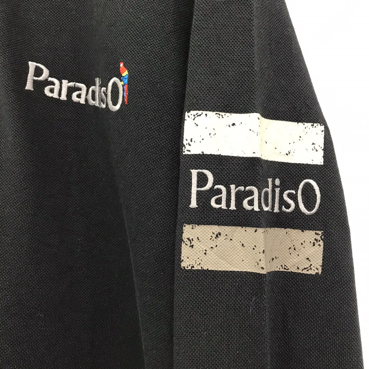 Japanese Brand × Vintage Paradiso Sweatshirt Half Button Pullover Size US L / EU 52-54 / 3 - 7 Thumbnail