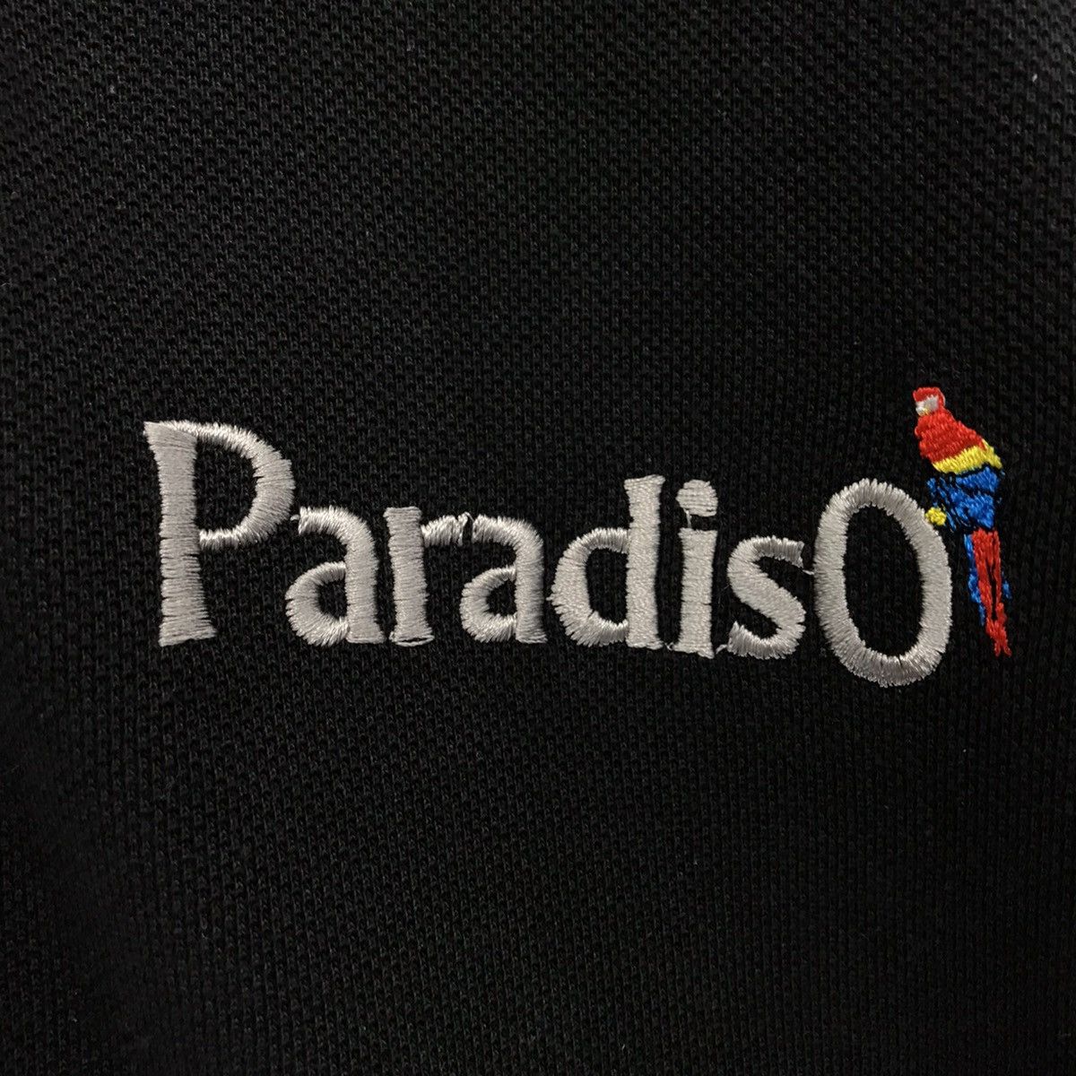 Japanese Brand × Vintage Paradiso Sweatshirt Half Button Pullover Size US L / EU 52-54 / 3 - 4 Thumbnail