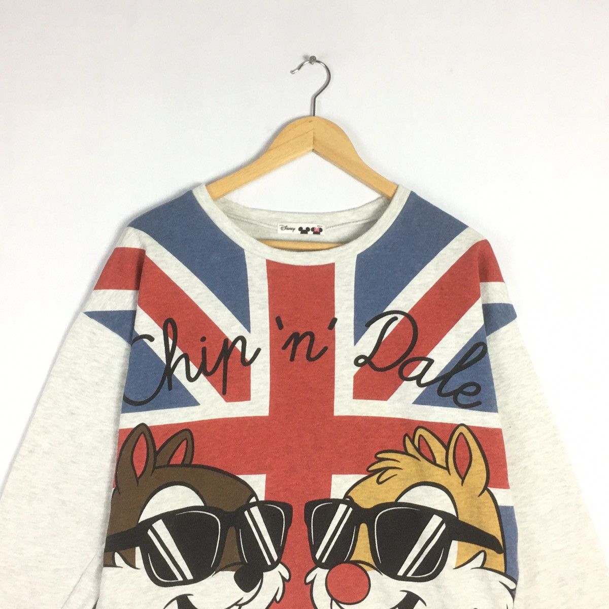 Cartoon Network × Disney Disney Chip & Dale Biglogo Spellout Britain Flag Size US S / EU 44-46 / 1 - 2 Thumbnail
