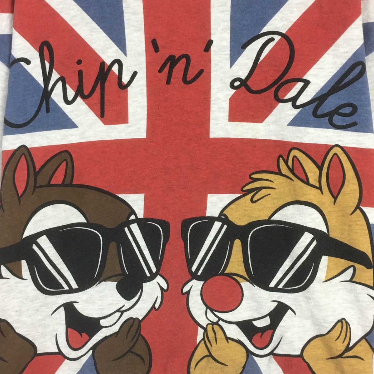 Cartoon Network × Disney Disney Chip & Dale Biglogo Spellout Britain Flag Size US S / EU 44-46 / 1 - 3 Thumbnail