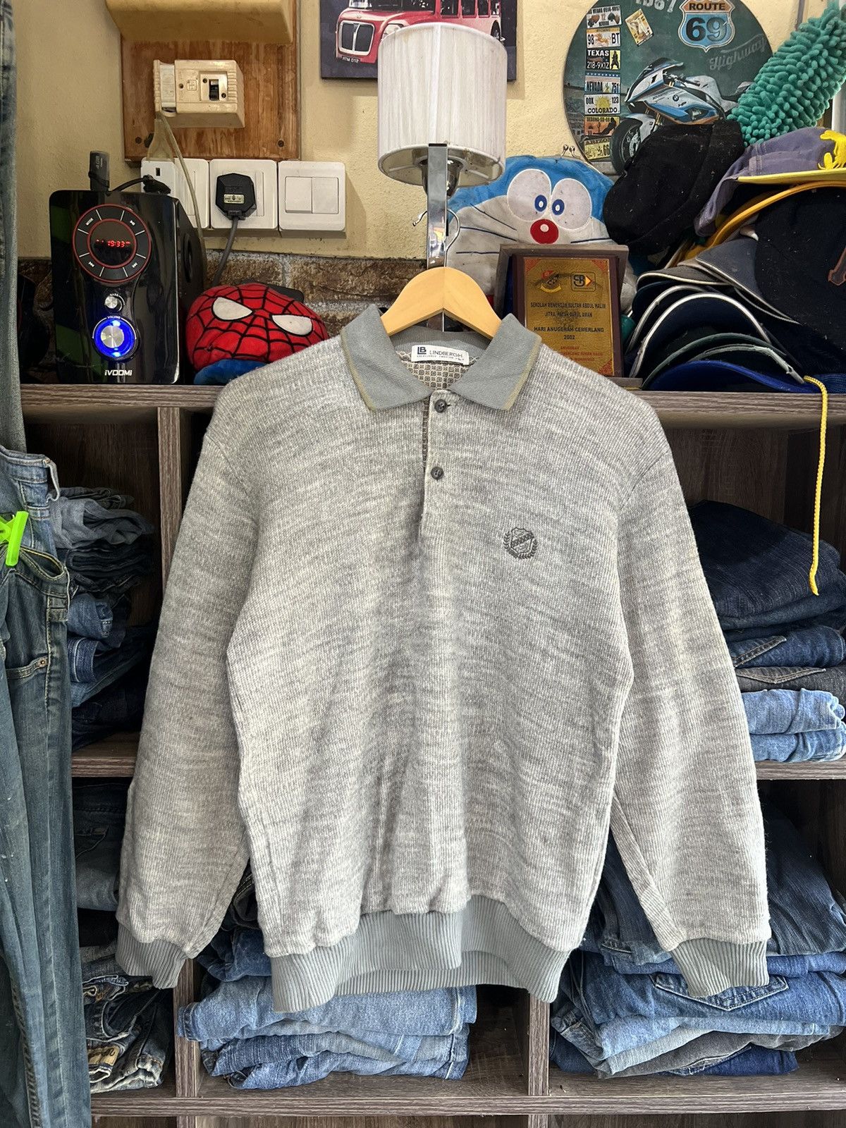 Lindbergh 🔥Vintage Lindbergh Long Sleeves Colar Size US S / EU 44-46 / 1 - 1 Thumbnail