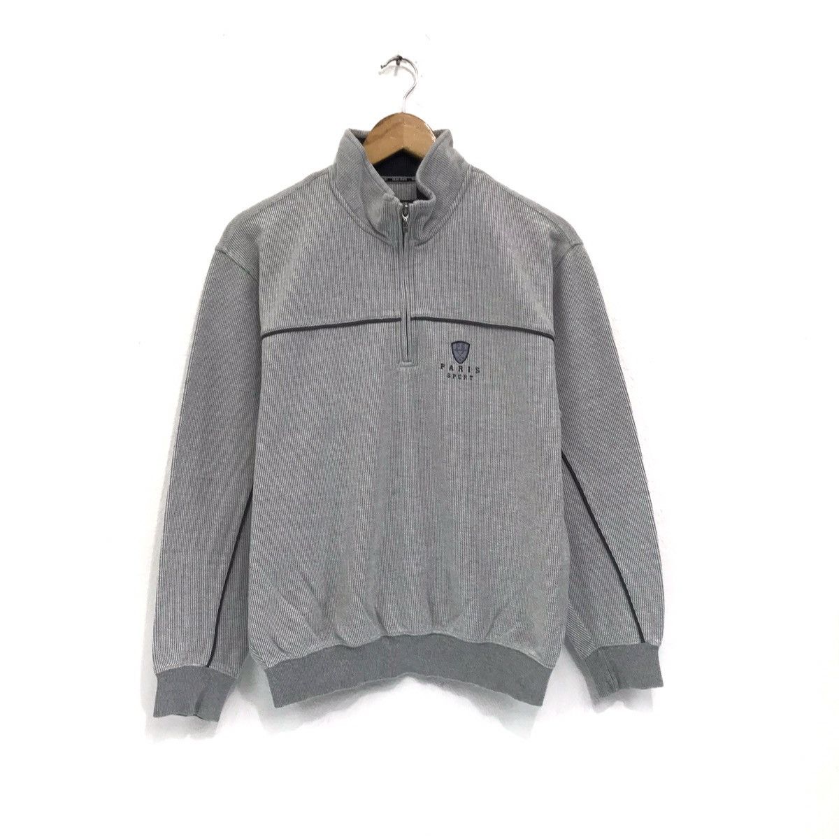 Other × Vintage Vintage Paris Sport Halfzip Sweatshirt Size US S / EU 44-46 / 1 - 2 Thumbnail