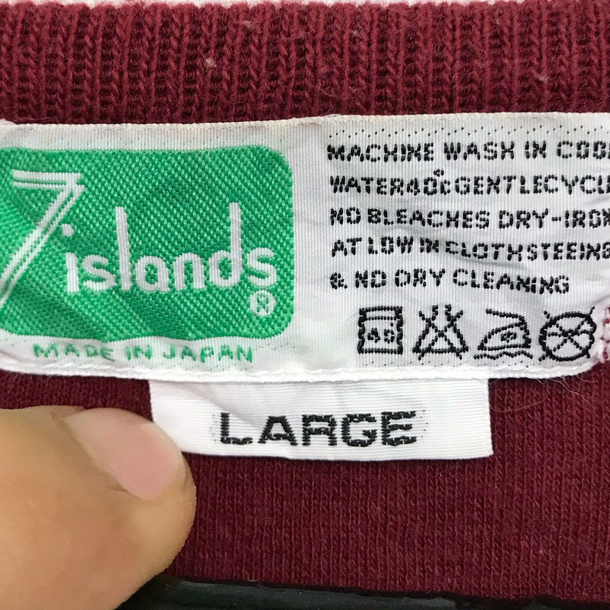 Japanese Brand 7island Sweatshirt Plain Size US M / EU 48-50 / 2 - 5 Thumbnail