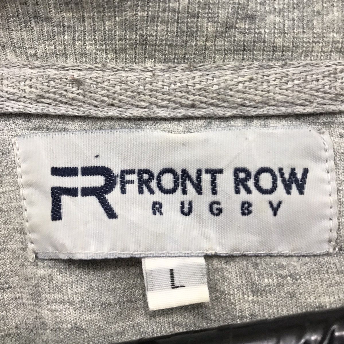 Japanese Brand × Vintage Front Row Rugby Sweatshirt Biglogo Spellout Front Row Rugby Size US M / EU 48-50 / 2 - 8 Thumbnail