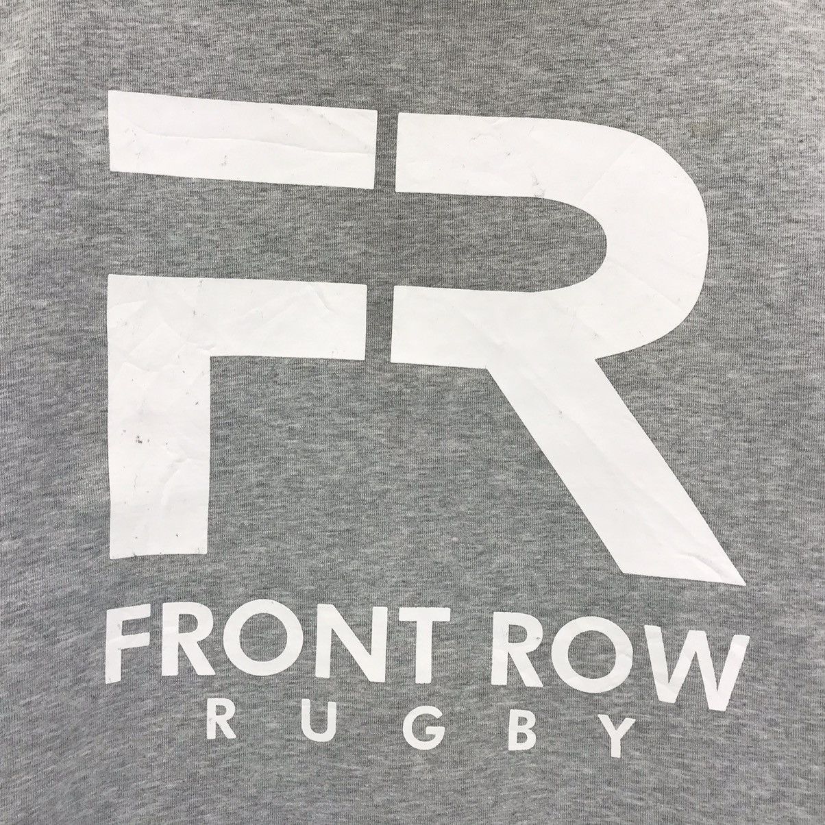 Japanese Brand × Vintage Front Row Rugby Sweatshirt Biglogo Spellout Front Row Rugby Size US M / EU 48-50 / 2 - 2 Thumbnail
